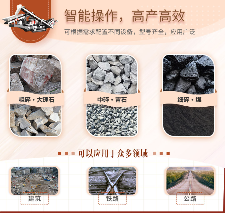 移動(dòng)碎石機(jī)應(yīng)用領(lǐng)域 移動(dòng)碎石機(jī)應(yīng)用領(lǐng)域